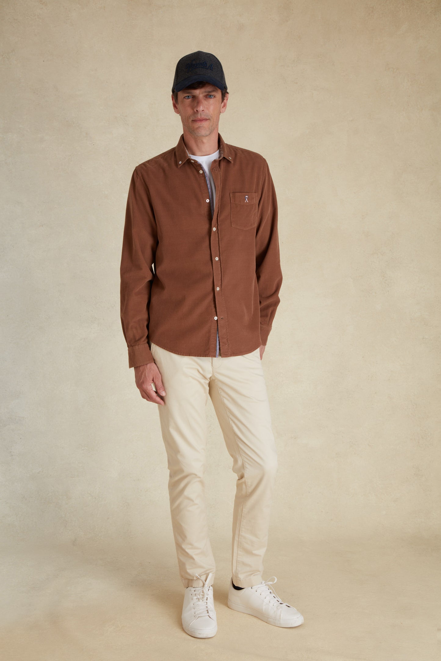 Chemise en Velours Côtelé