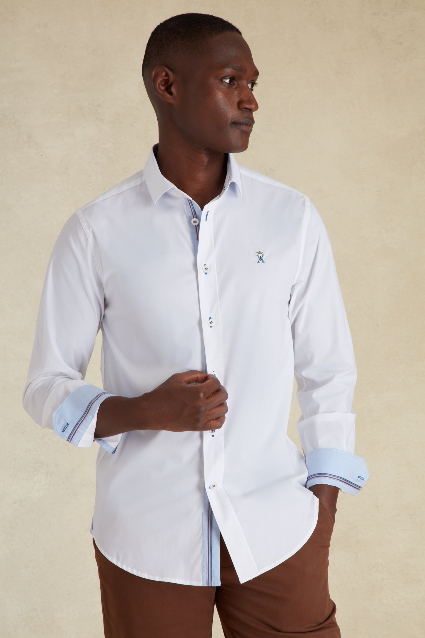 Chemise à Détail Liseré