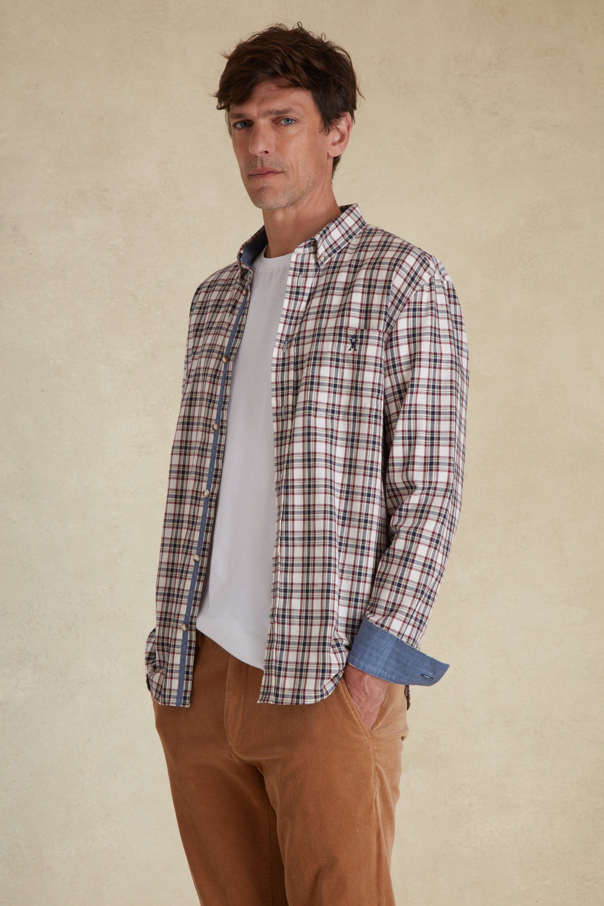 Chemise Regular à Carreaux
