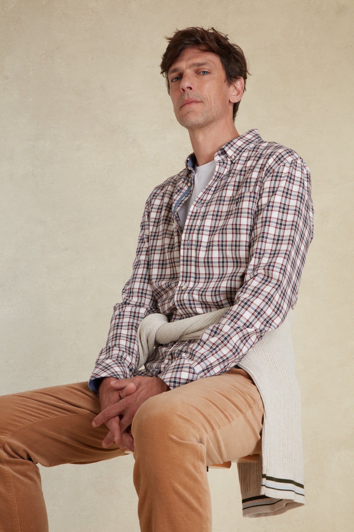 Chemise Regular à Carreaux