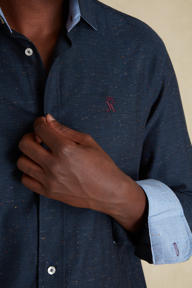Chemise Regular à Chevrons - Image principale
