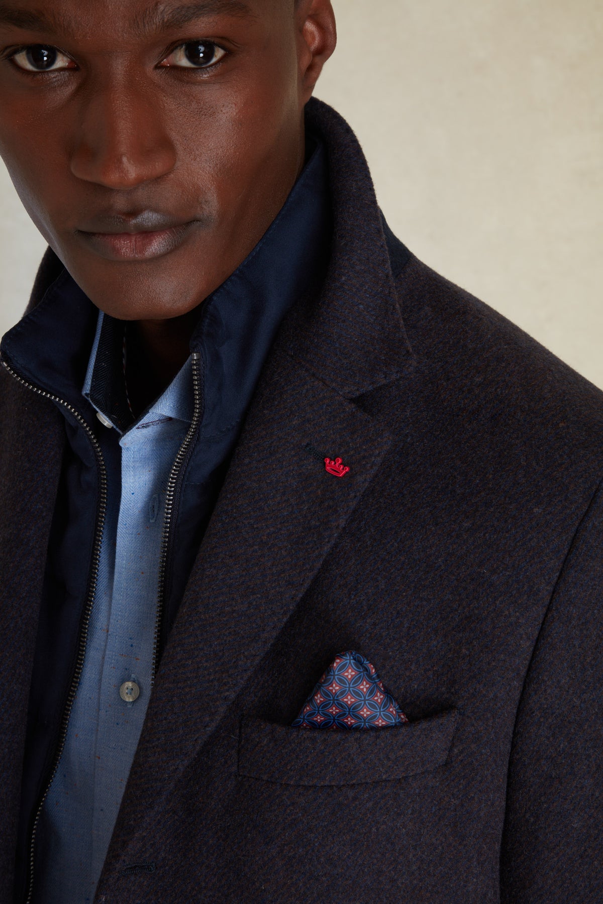 Manteau avec Parmenture Amovible