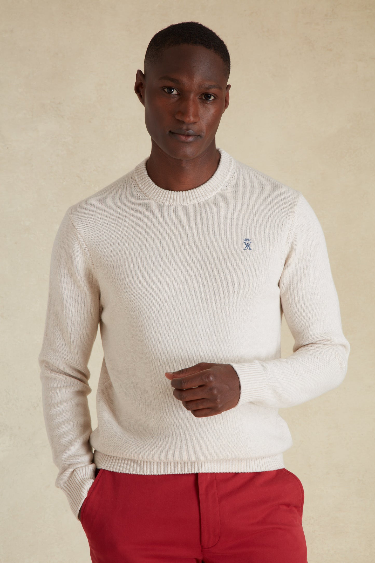 Pull Classique Col Rond