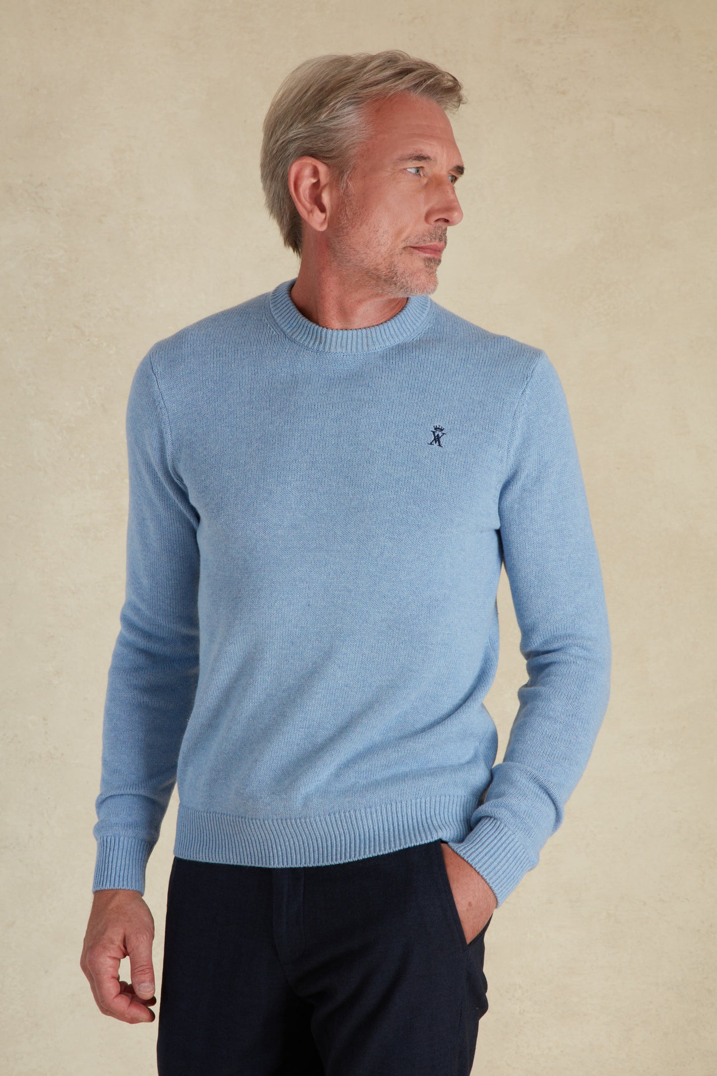 Pull Classique Col Rond