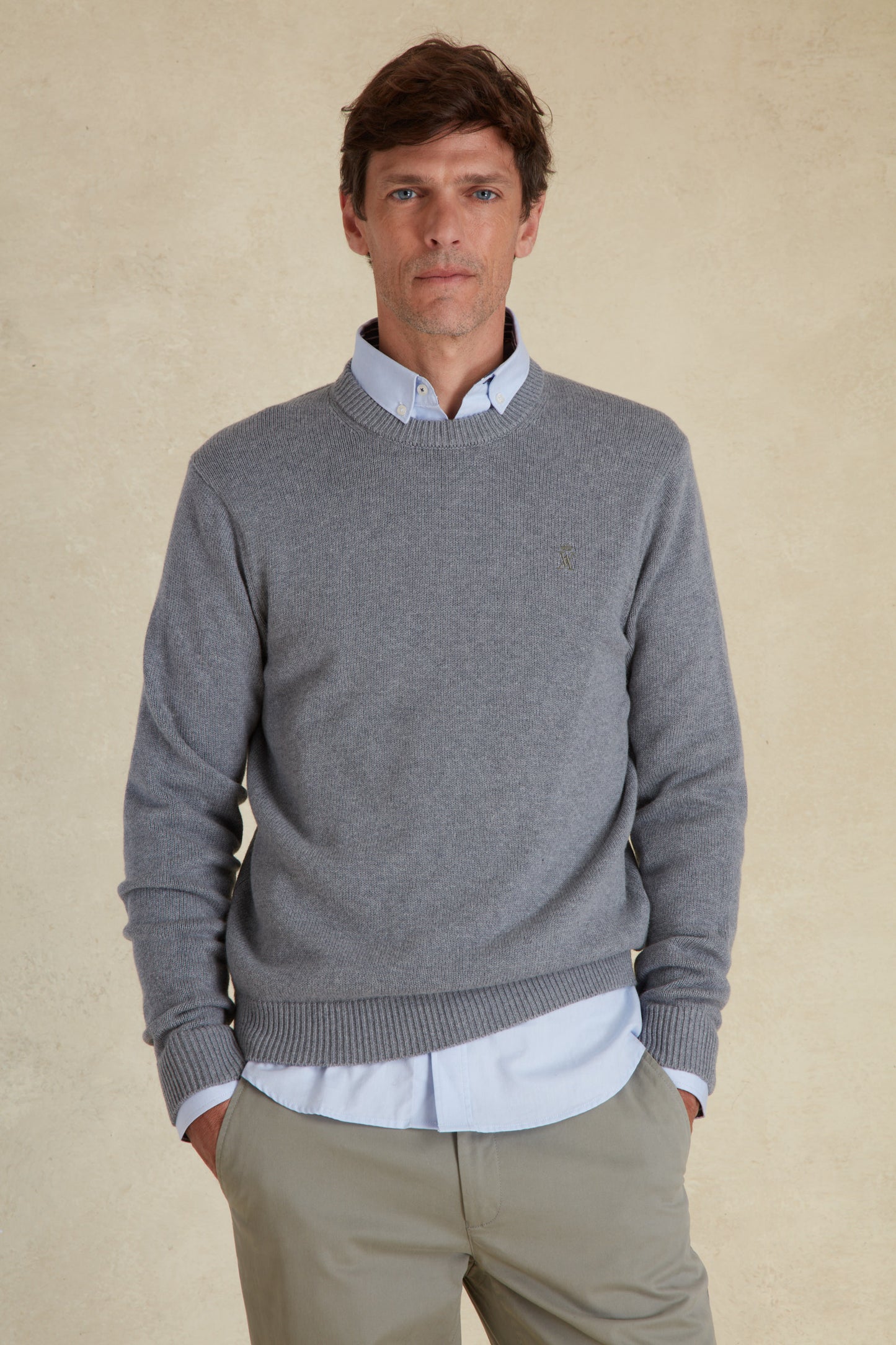 Pull Classique Col Rond