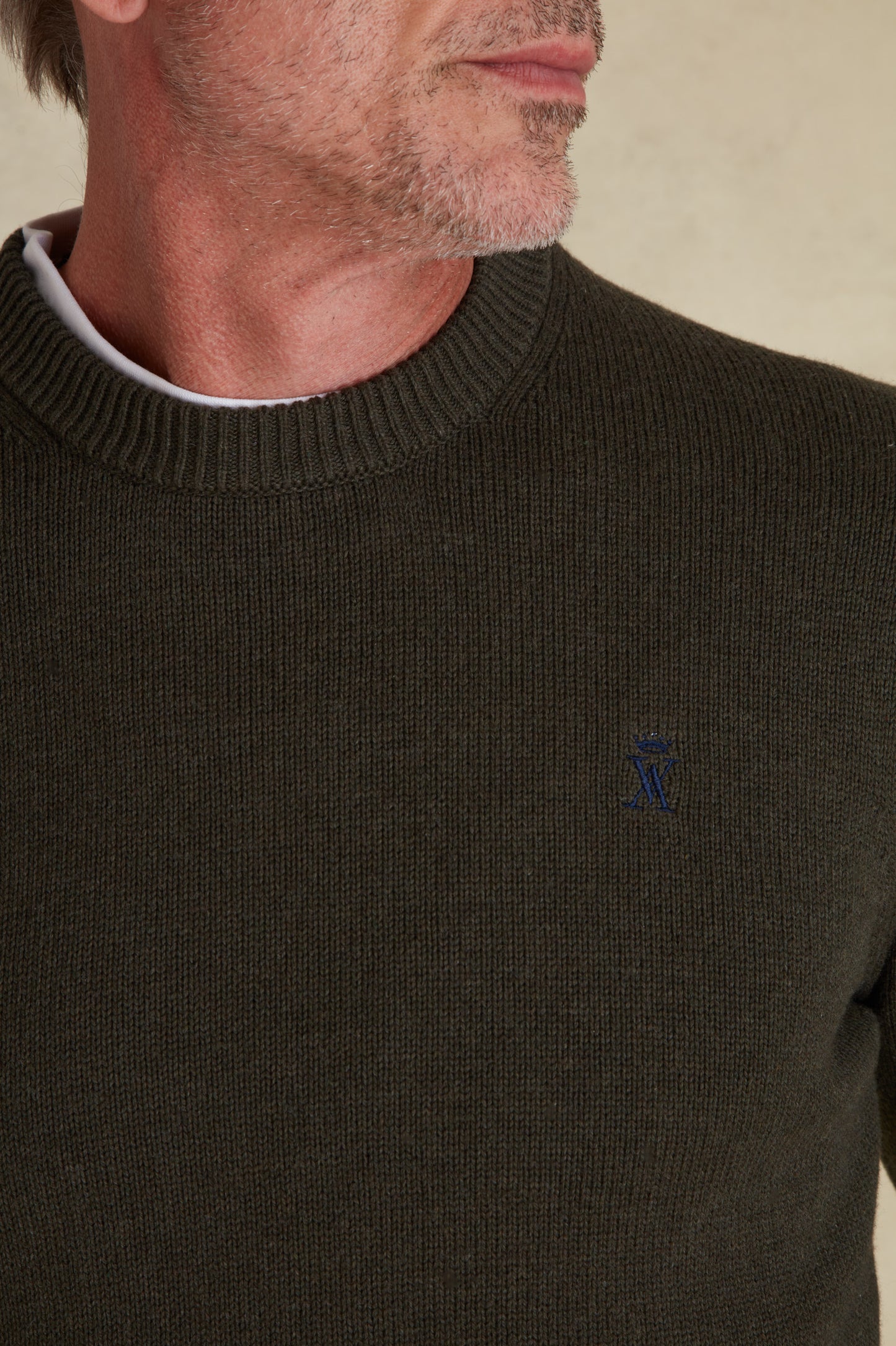 Pull Classique Col Rond