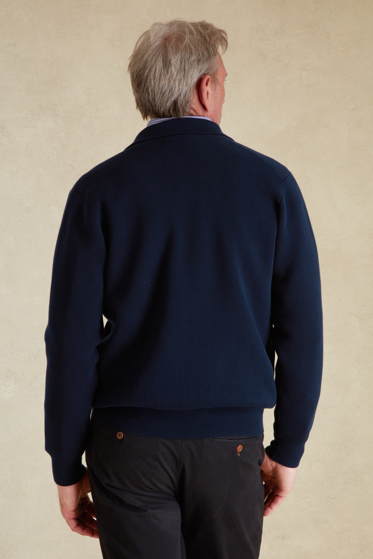 Gilet Boutonné Col Polo