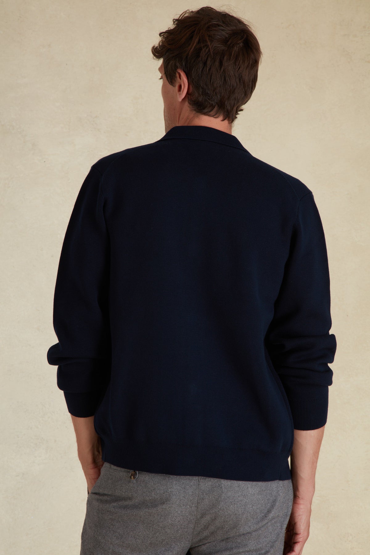 Gilet Boutonné Col Polo