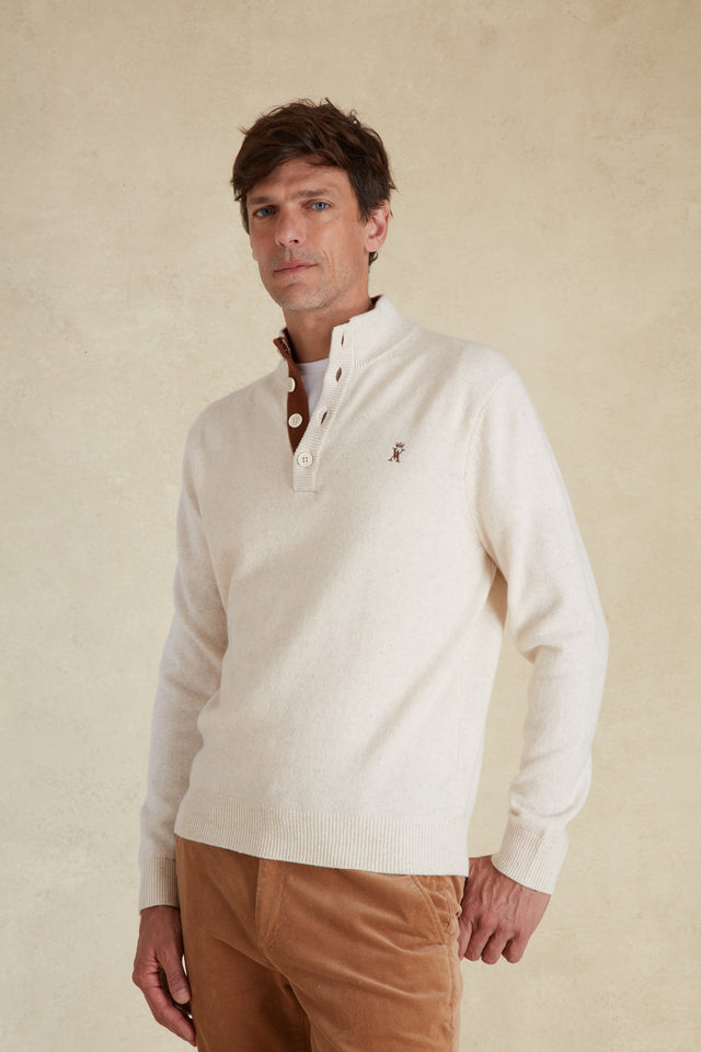 Pull à Col Boutonné - Image principale