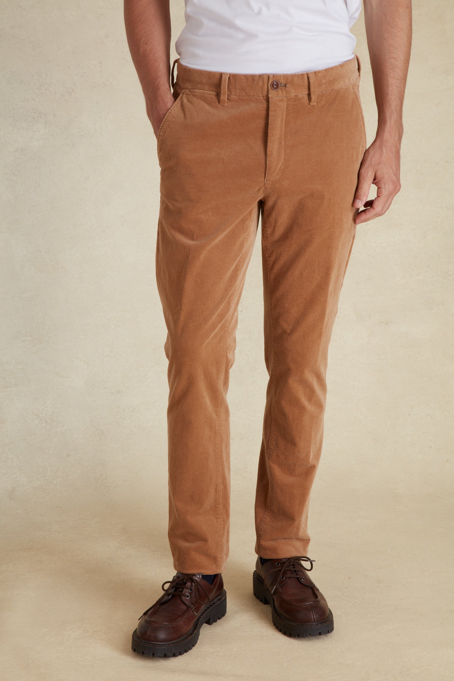 Pantalon en Velours Côtelé