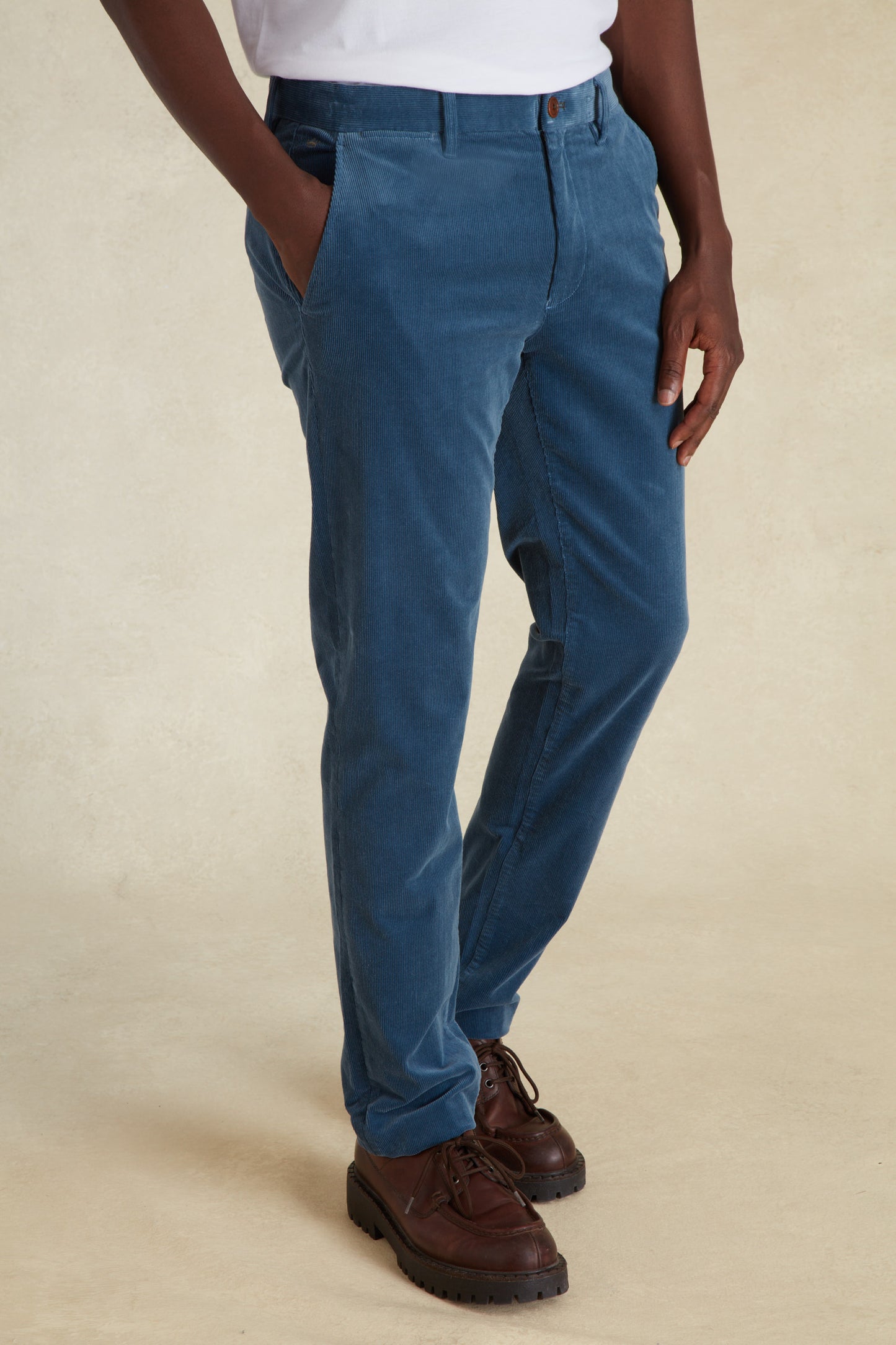 Pantalon en Velours Côtelé