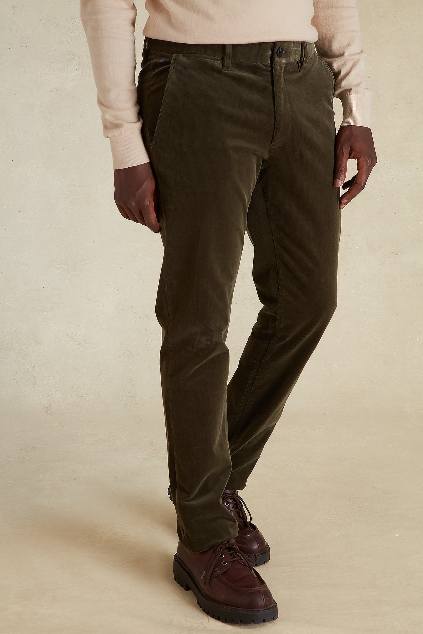 Pantalon en Velours Côtelé