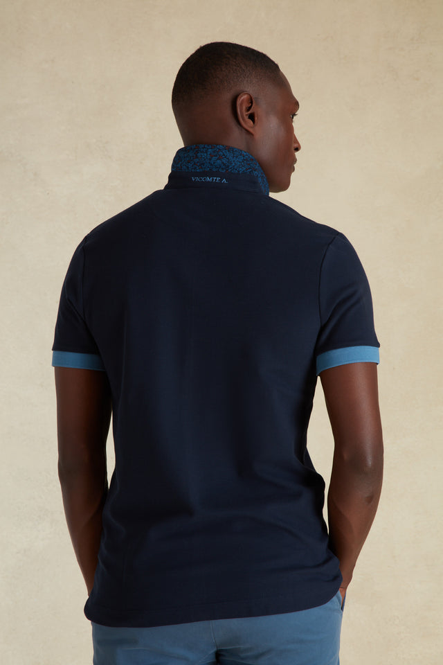 Polo Manches Courtes à Détails Imprimé - Image principale