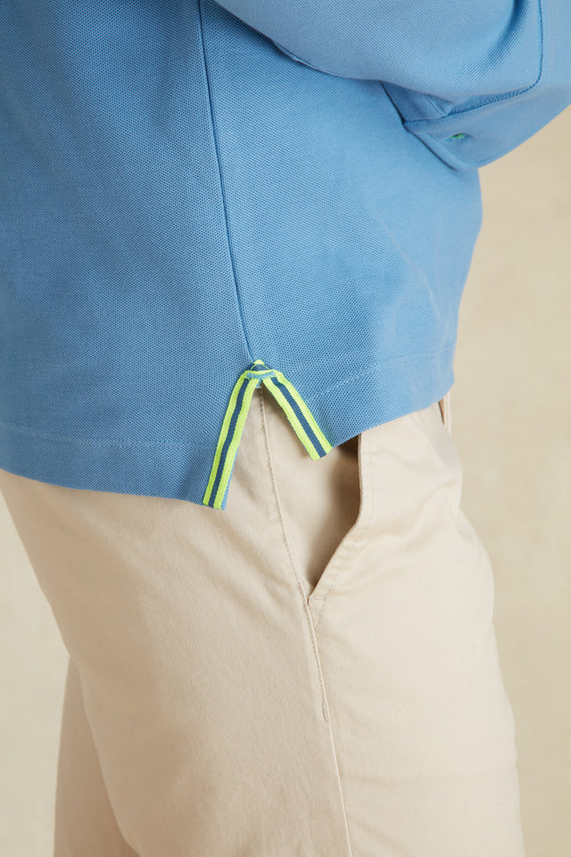 Polo Manches Longues à Détails Fluo - Image principale