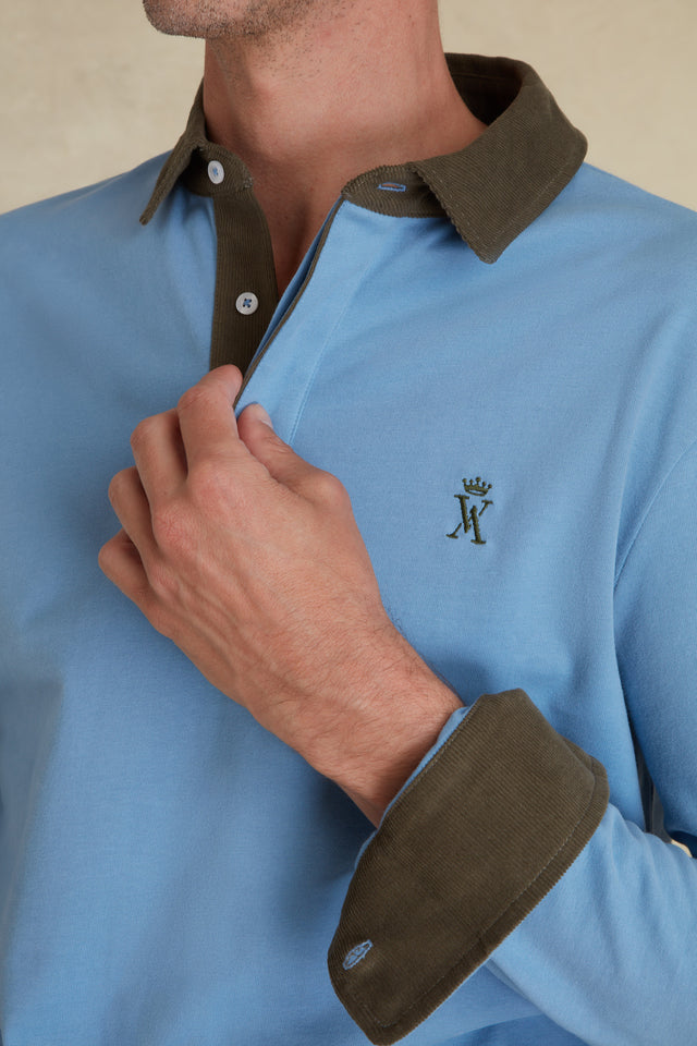 Polo Jersey à Détails Vetours - Image principale
