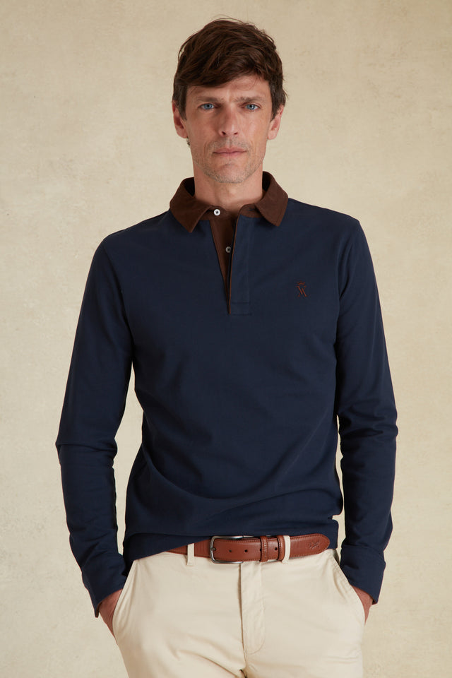 Polo Jersey à Détails Vetours - Image principale
