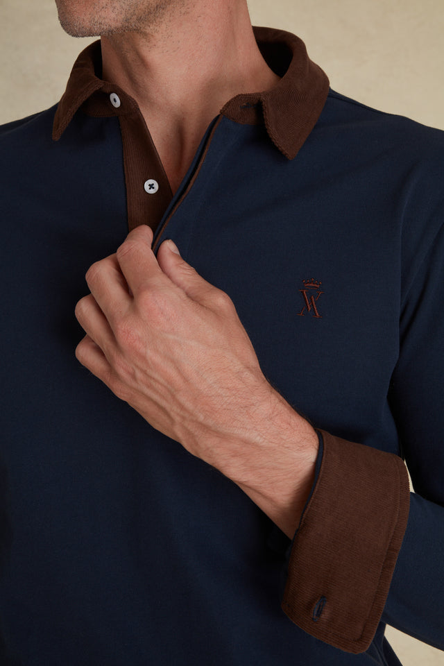 Polo Jersey à Détails Vetours - Image principale
