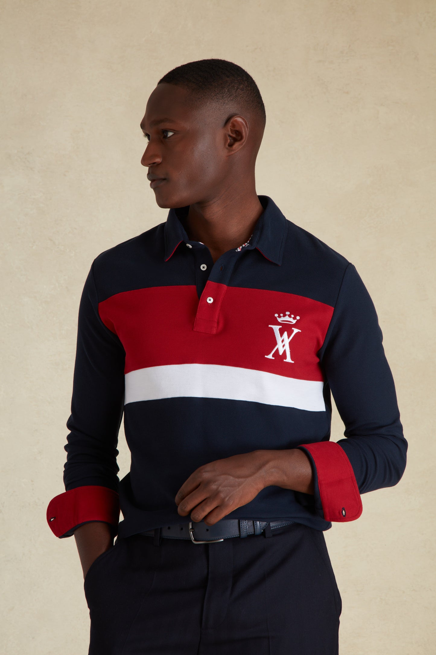 Polo Piqué Bicolore
