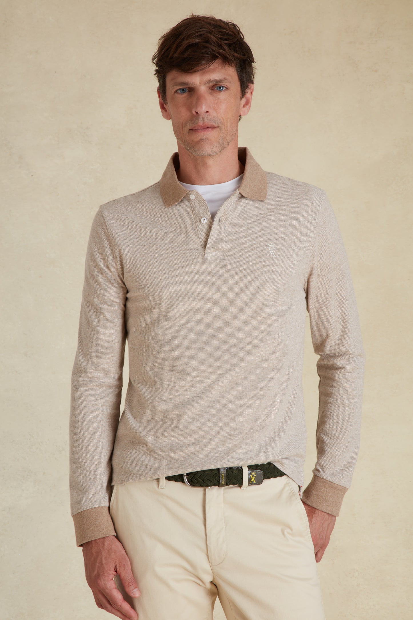 Polo Manches Longues Oxford