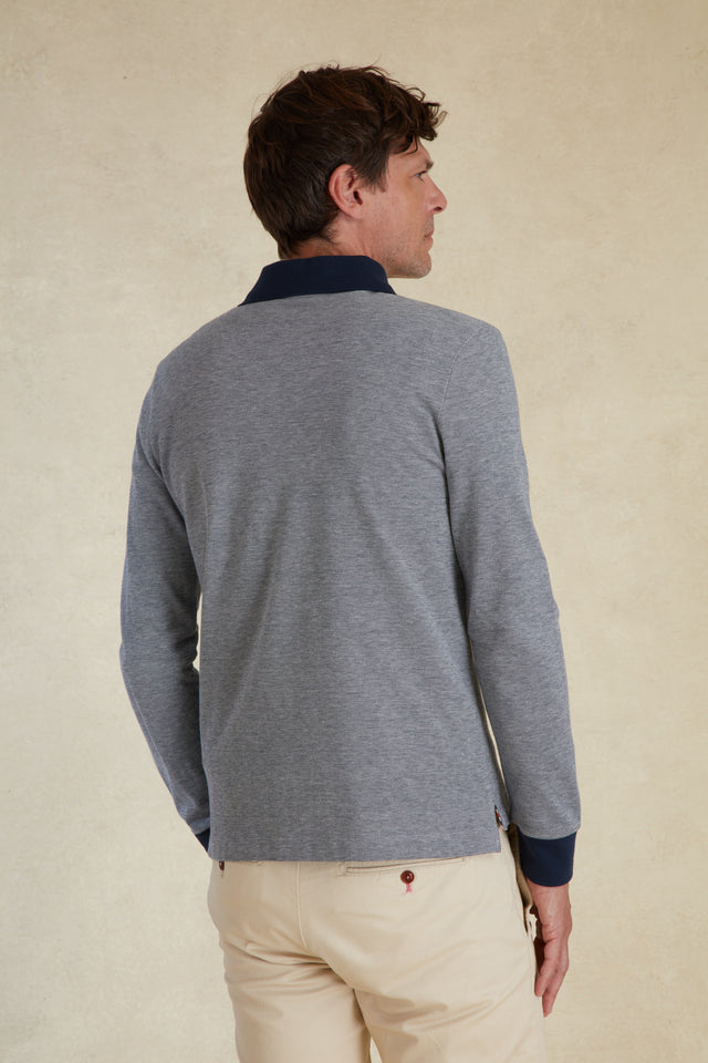 Polo Manches Longues Oxford - Image principale