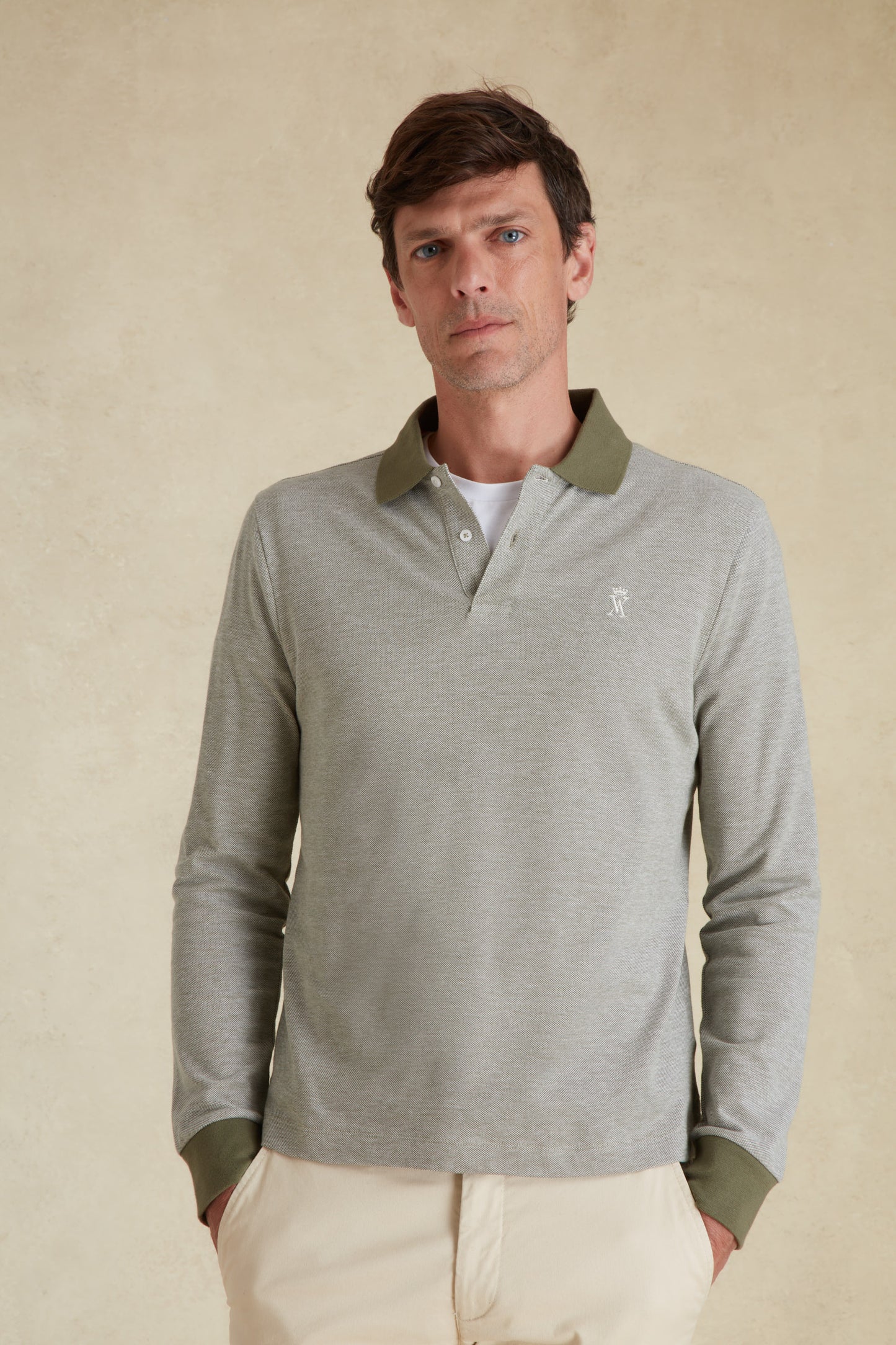 Polo Manches Longues Oxford