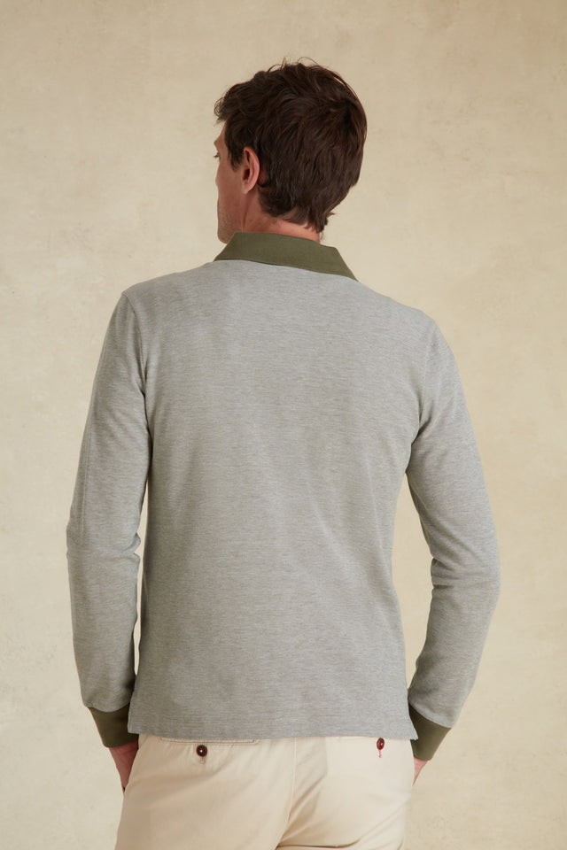Polo Manches Longues Oxford - Image principale