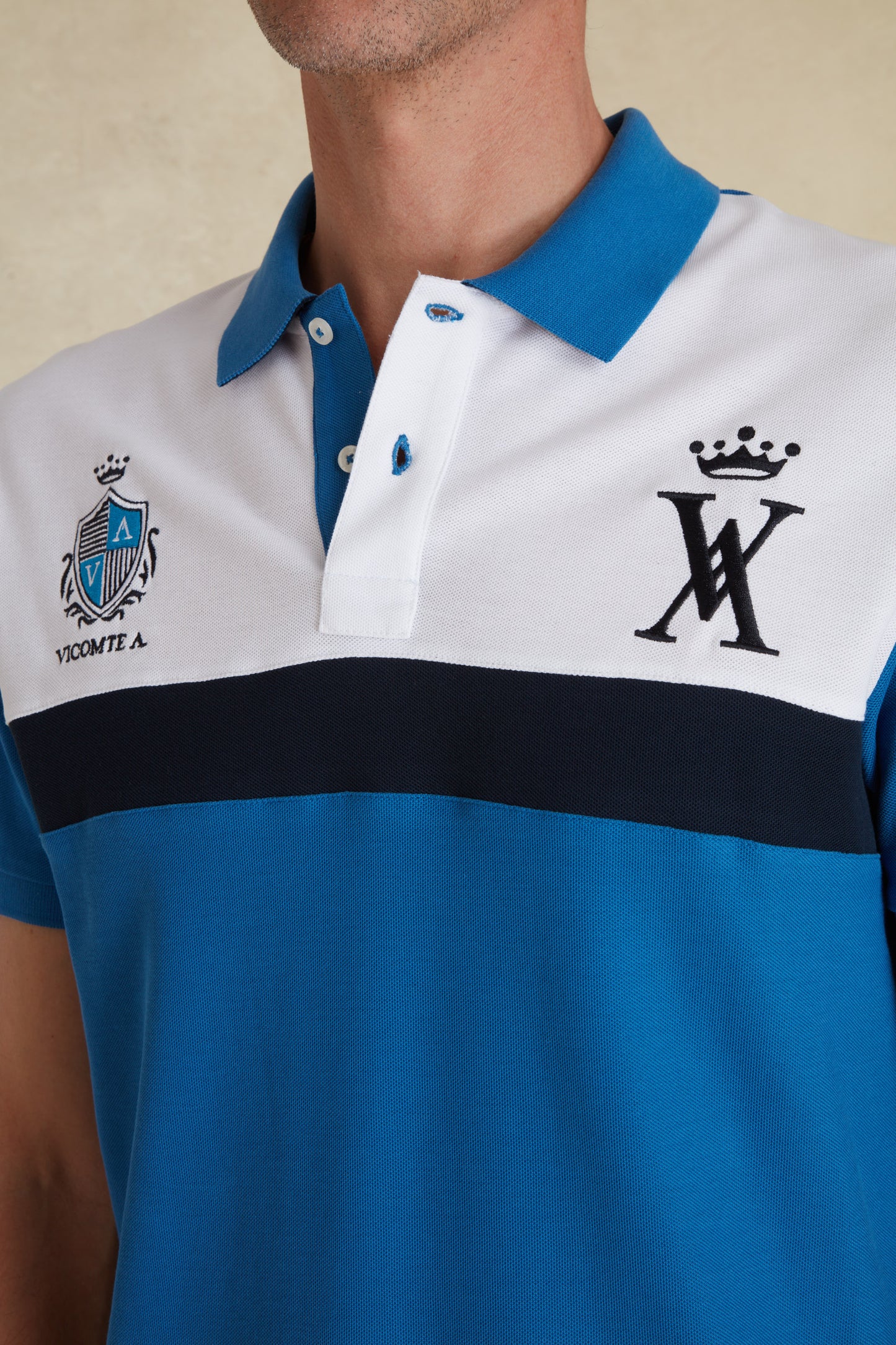 Polo Piqué avec Ecussons