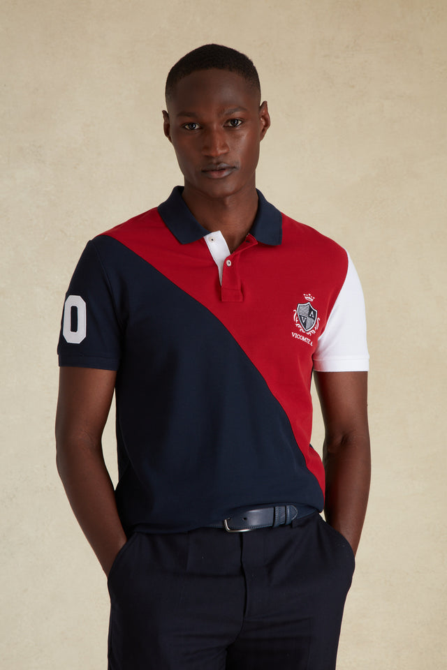 Polo Bicolore Manches Courtes - Image principale