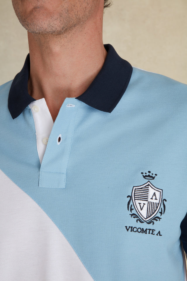 Polo Bicolore Manches Courtes - Image principale