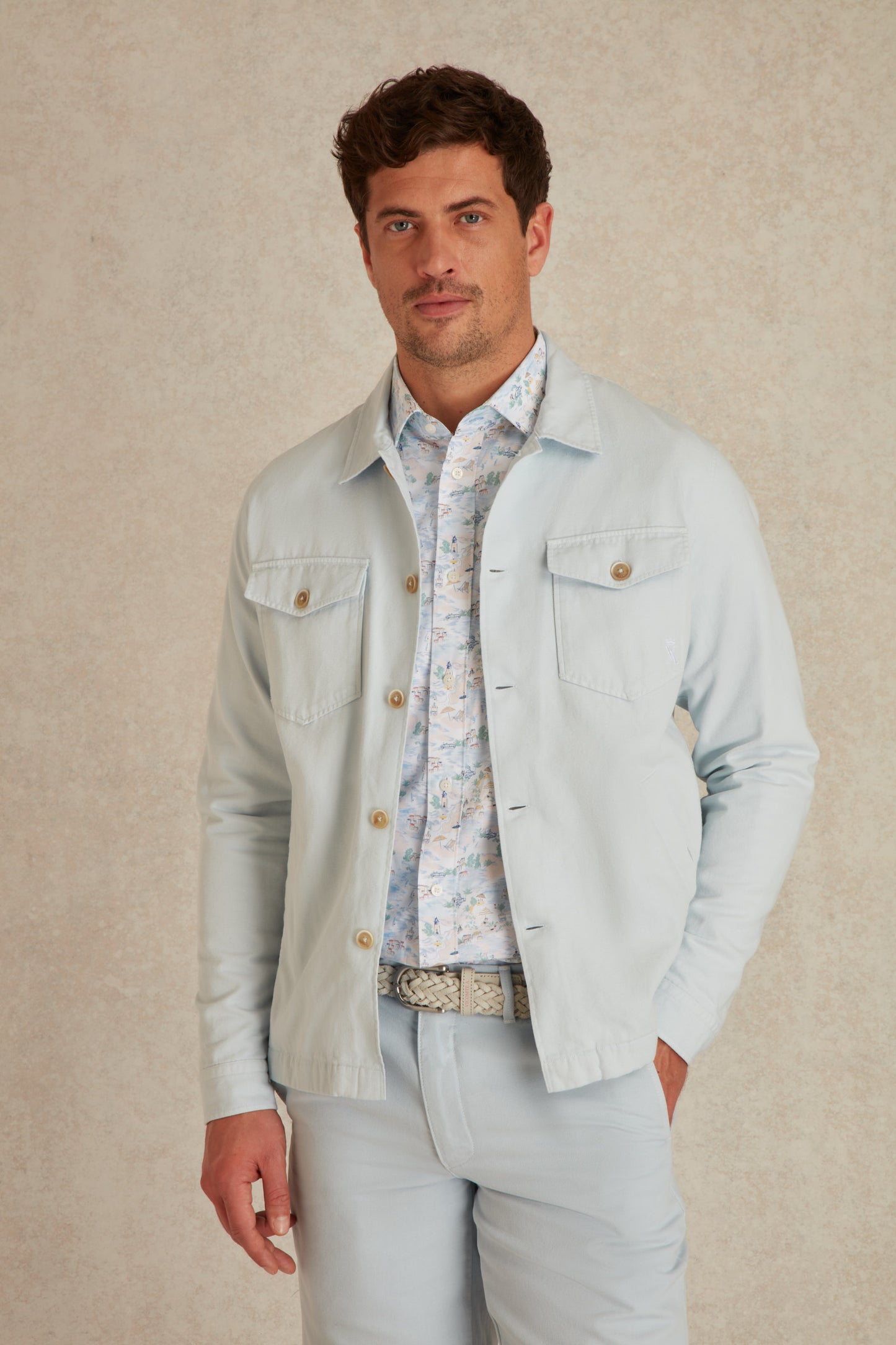 Veste avec Poches à Rabats