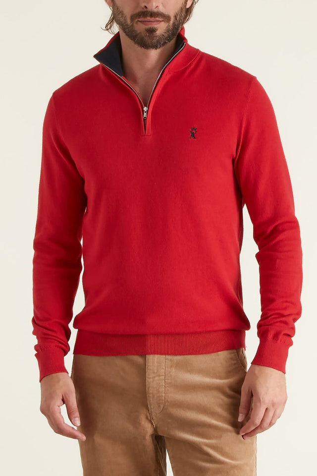 Pull Keaton Col Zippé - Image principale