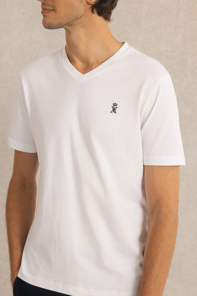 T-shirt à Col V - Image principale