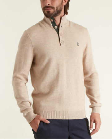 Pull à Col Boutonné - Image principale