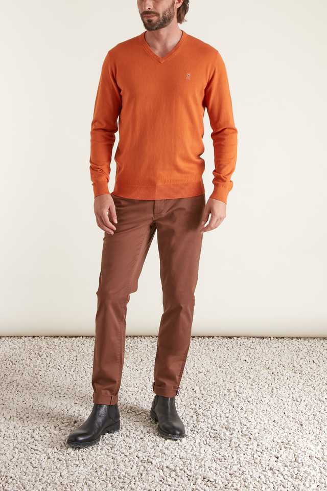 Pull Karl col V - Image principale