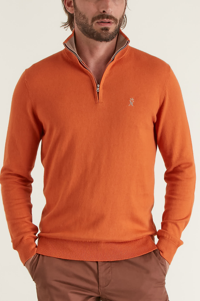 Pull Keaton Demi Zippé - Image principale
