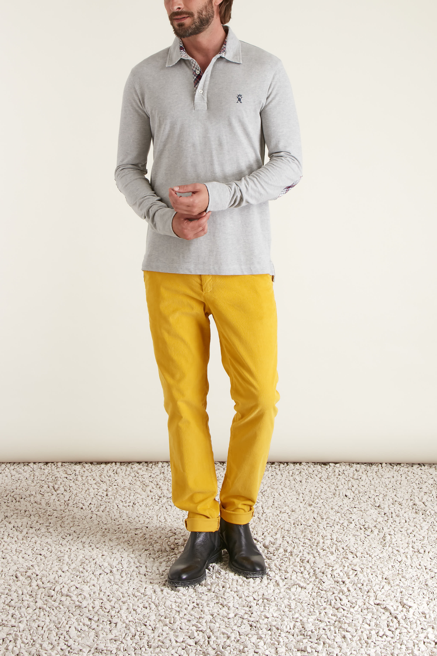 Polo Pickering à coudières