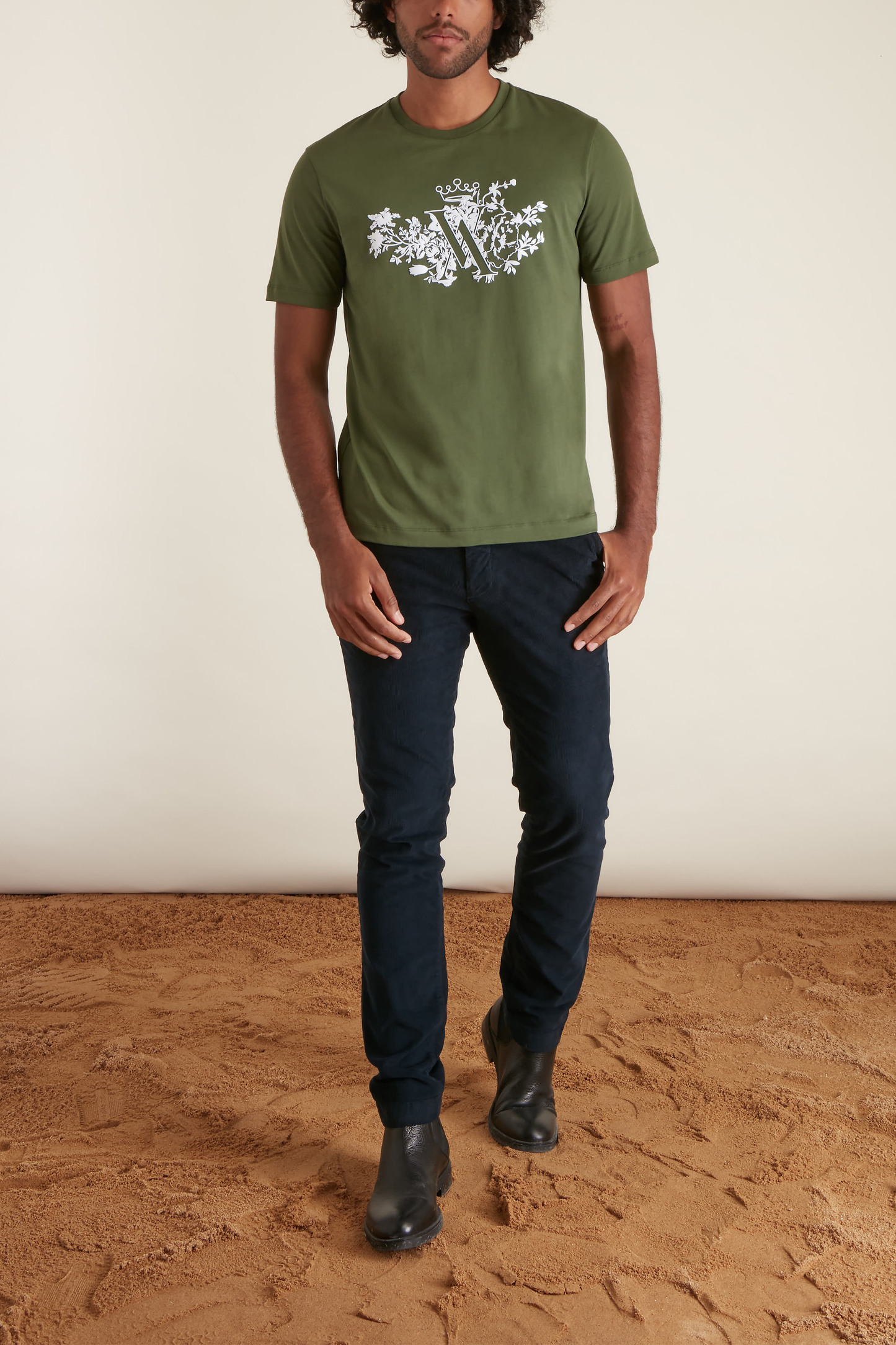 T-Shirt Floqué Vicomte A.