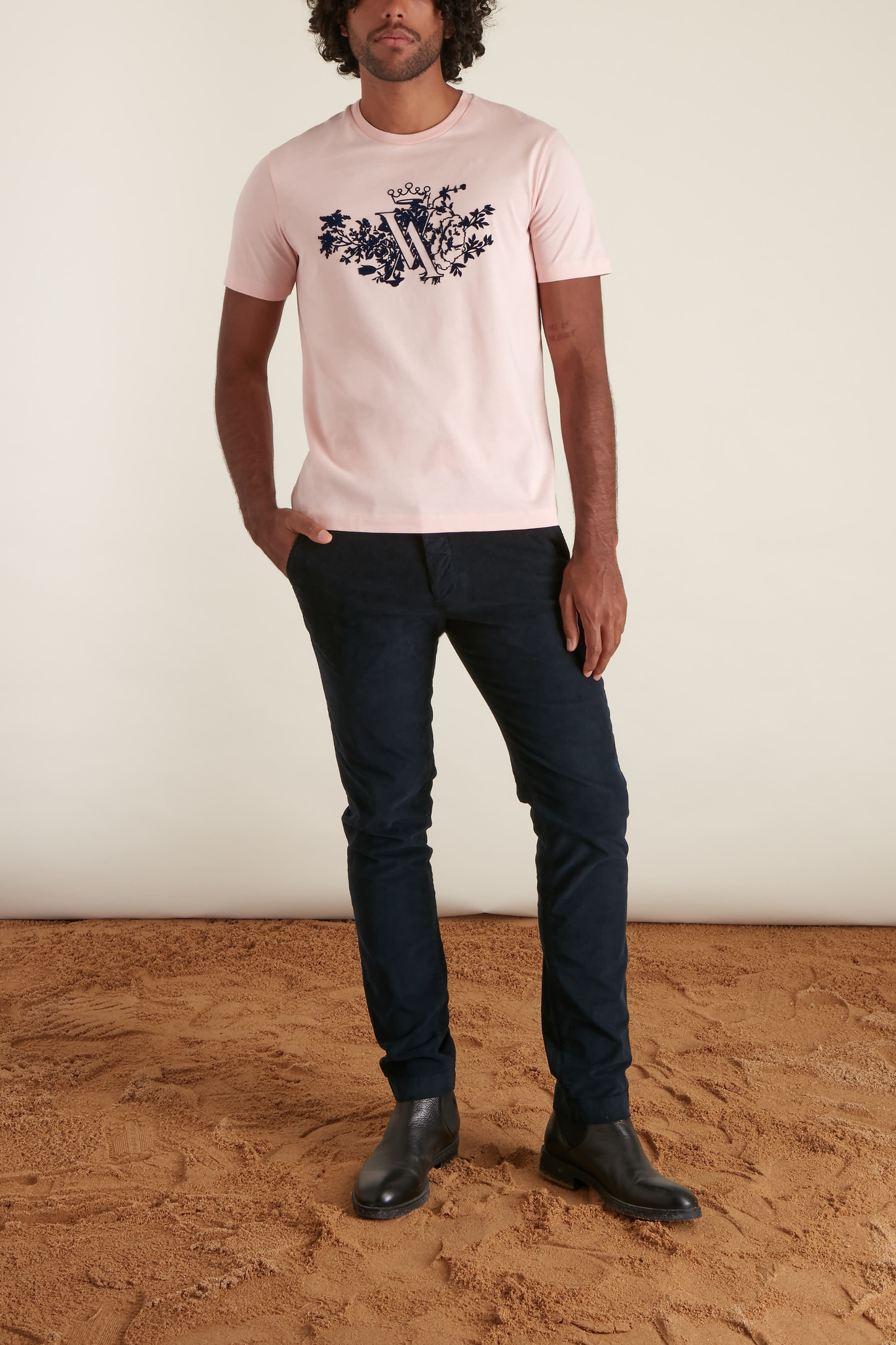 T-Shirt Floqué Vicomte A.