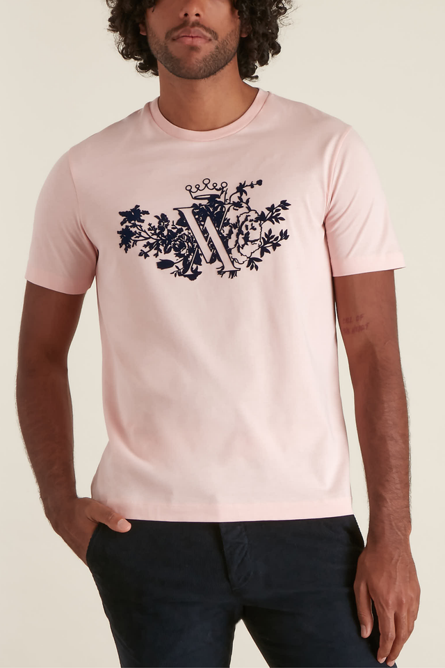 T-Shirt Floqué Vicomte A. - Image principale