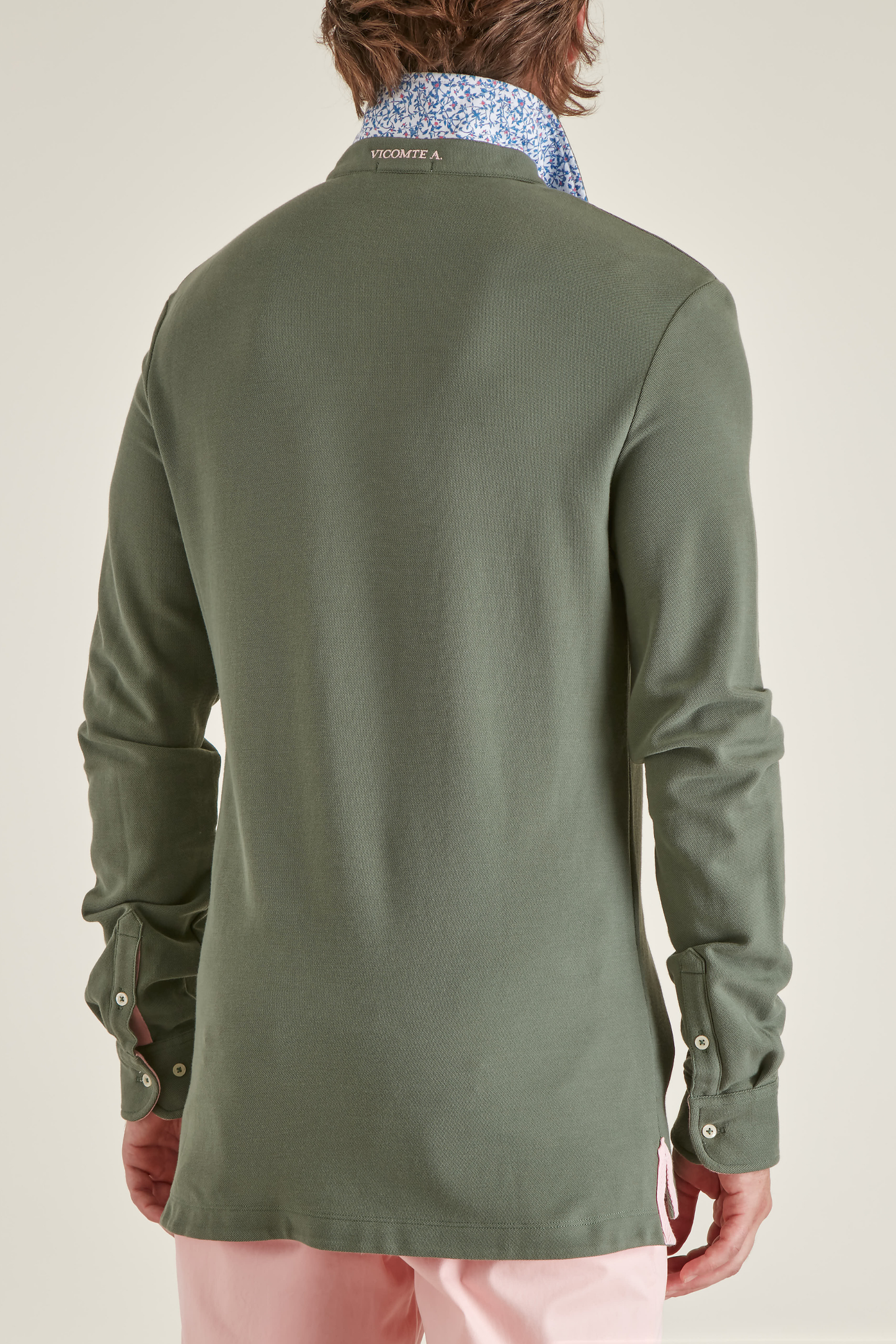 Polo à Détails Contrastés