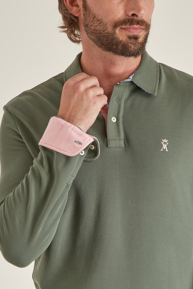 Polo à Détails Contrastés - Image principale