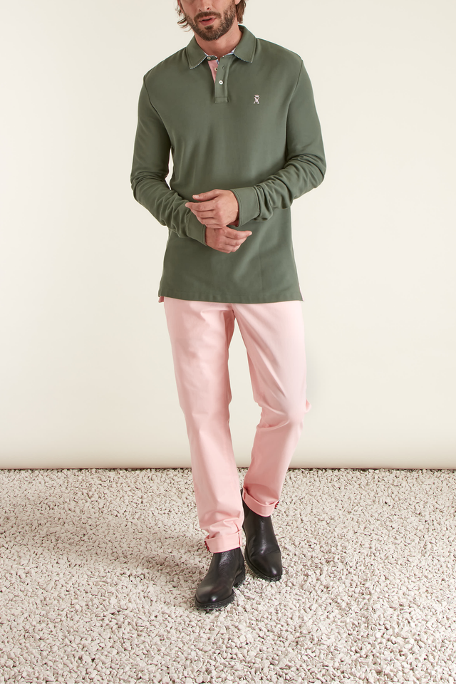 Polo à Détails Contrastés - Image principale