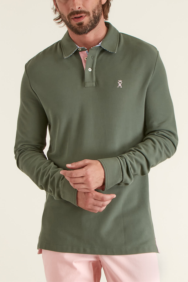 Polo à Détails Contrastés - Image principale