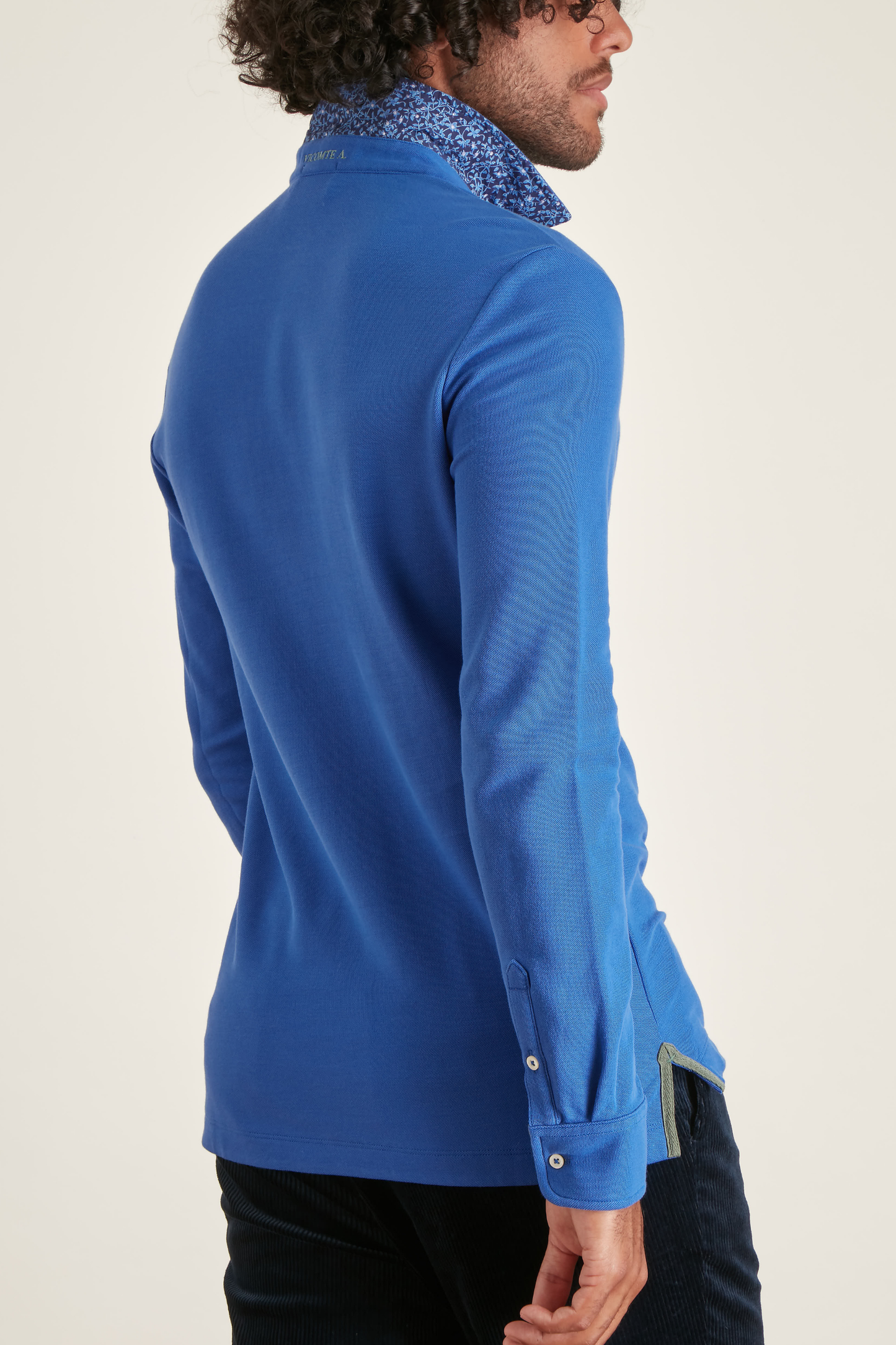 Polo à Détails Contrastés