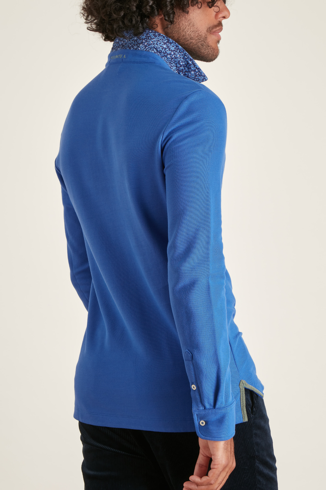 Polo à Détails Contrastés - Image principale