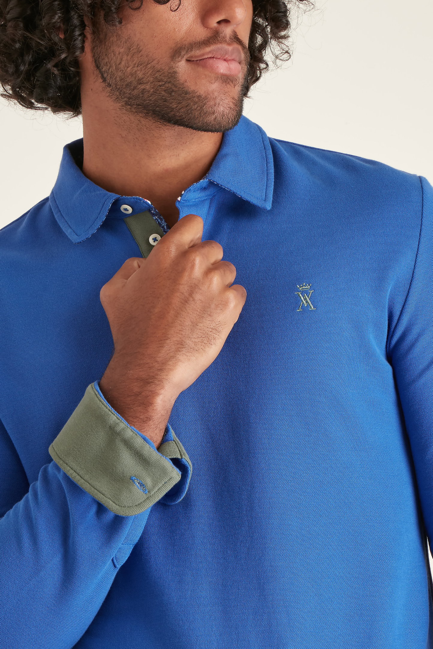 Polo à Détails Contrastés