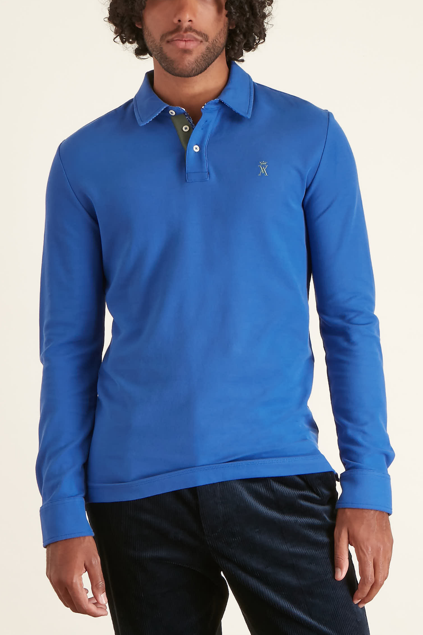 Polo à Détails Contrastés