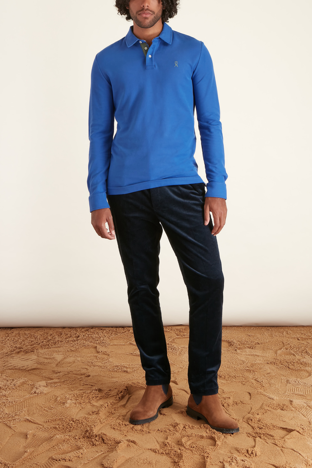 Polo à Détails Contrastés - Image principale