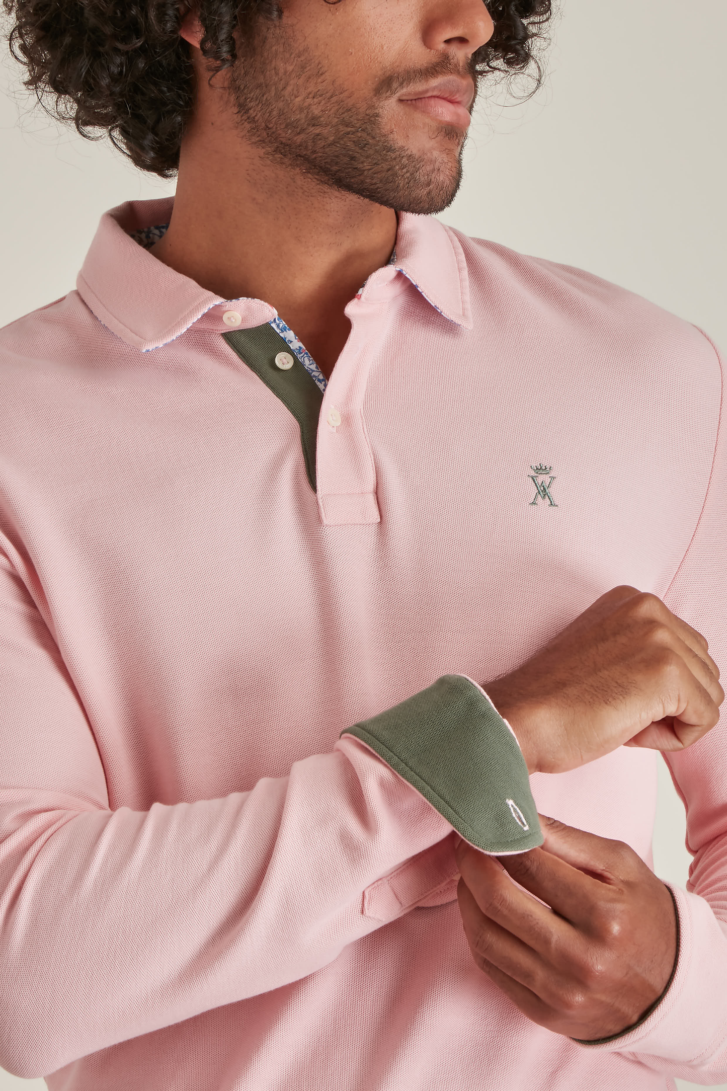 Polo à Détails Contrastés