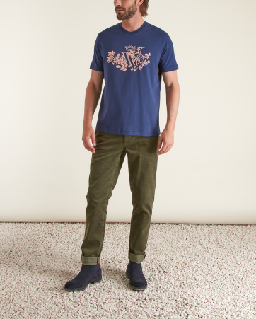 T-Shirt Floqué Vicomte A.